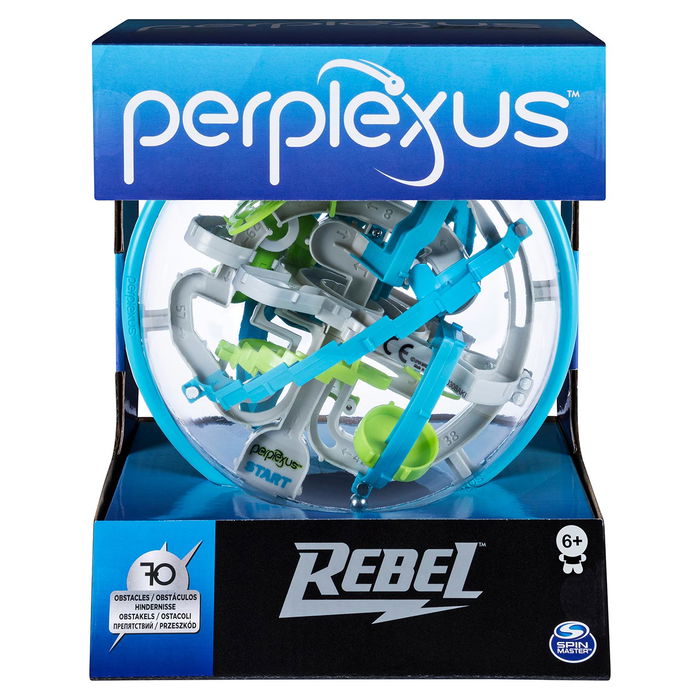 Spin Master Perplexus Rebel 6053147 Laberinto 3D Esfera 70 Obstáculos Rompecabezas Bola