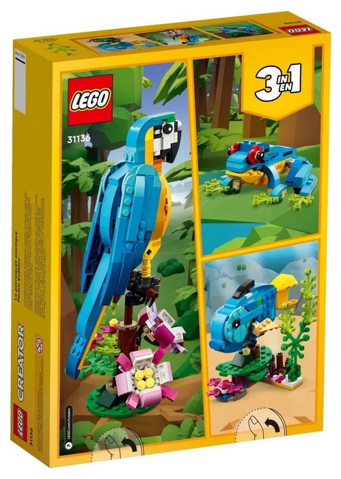 LEGO Creator Loro Exótico 31136 LEGO Creator Loro Exótico 31136