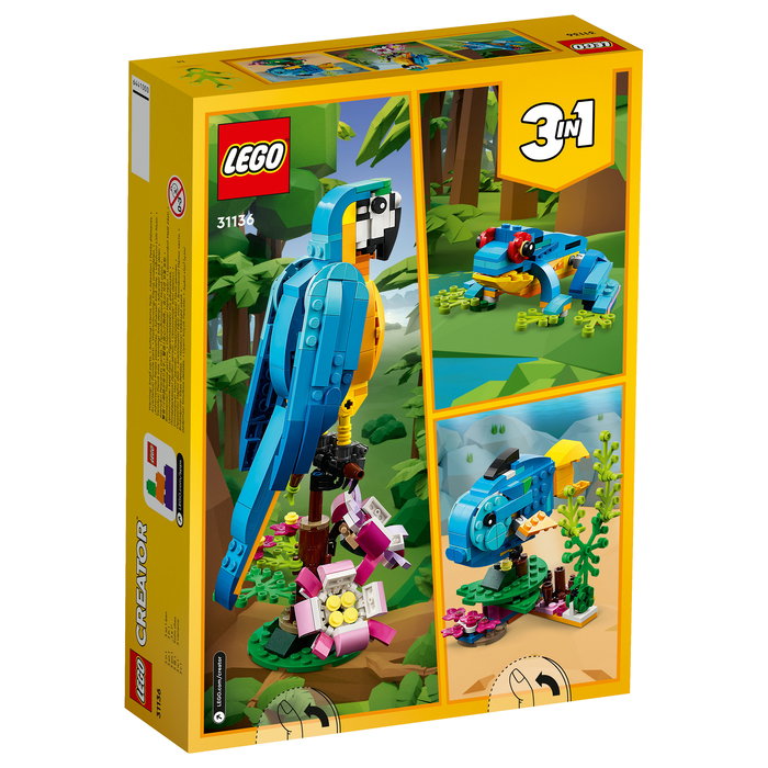 LEGO Creator 31136 Loro Esotico