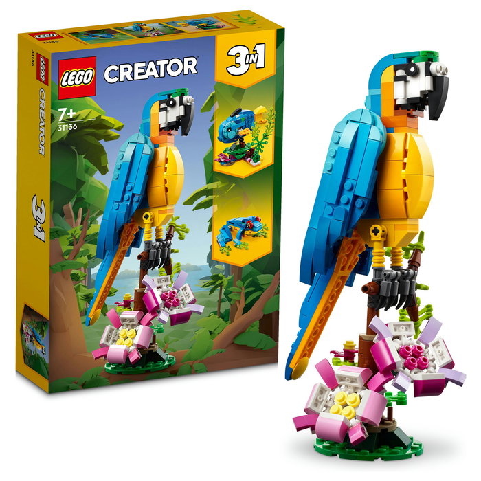 LEGO Creator 31136 Loro Esotico