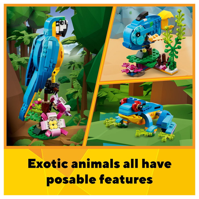 LEGO Creator 31136 Loro Esotico