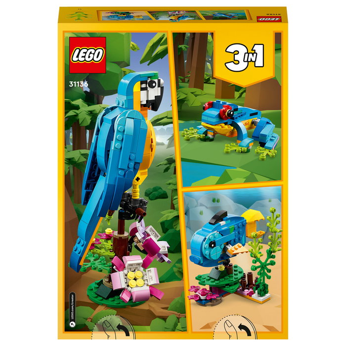 LEGO Creator 31136 Loro Esotico
