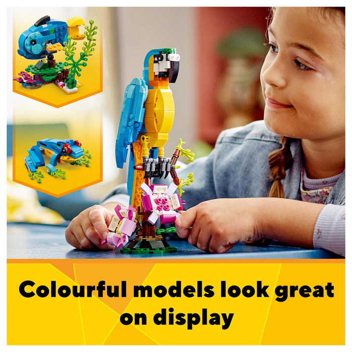 LEGO Creator 31136 Loro Esotico