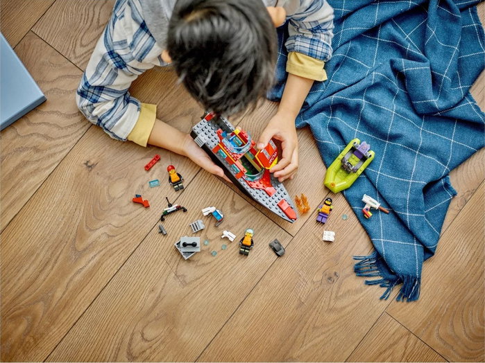 Lego City Lancha de Rescate de Bomberos 60373