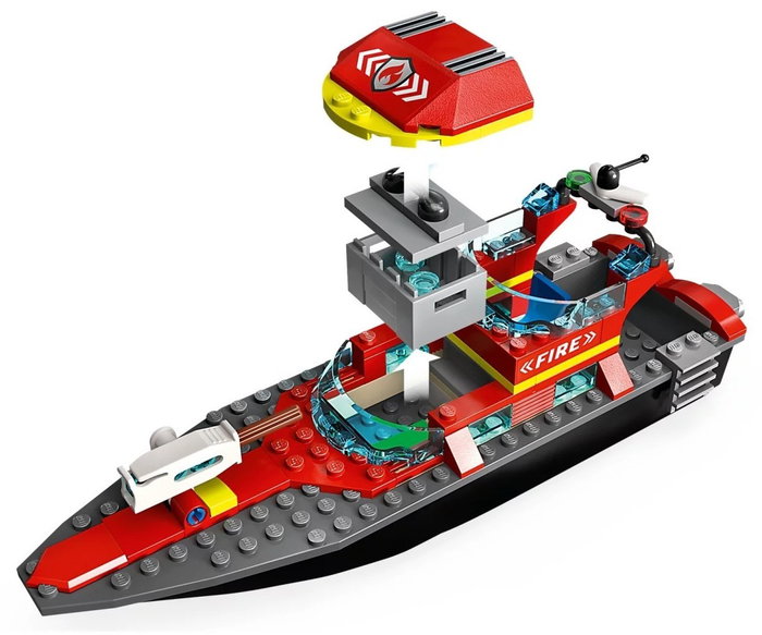 Lego City Lancha de Rescate de Bomberos 60373
