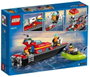 Lego City Lancha de Rescate de Bomberos 60373