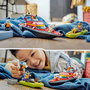 LEGO City Lancha de Rescate de Bomberos, Juego de Construcción con 144 Piezas, Juguete para Niños +6 Años