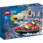 Lego City Lancha de Rescate de Bomberos 60373