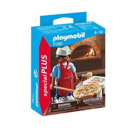 Playmobil Figura Pizzero Special Plus Juguete para Niños a Partir de 4 Años de Plástico