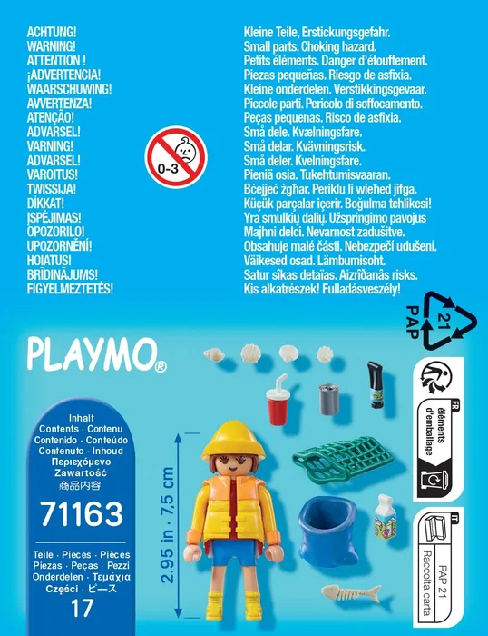 Playmobil Ecologista Special Plus 71163