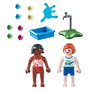 PLAYMOBIL Set Niños con Globos de Agua Special Plus 71166 - Figuras, Grifo y Accesorios para Batallas de Agua +4 Años