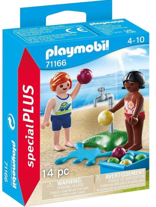 PLAYMOBIL Special Plus Niños con Globos de Agua 71166
