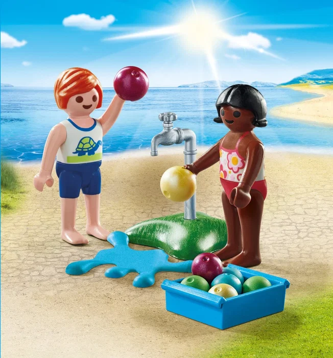 PLAYMOBIL Special Plus Niños con Globos de Agua 71166 PLAYMOBIL Special Plus Niños con Globos de Agua 71166