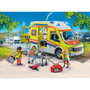 Playmobil Ambulancia con luz y sonido City Life 71202