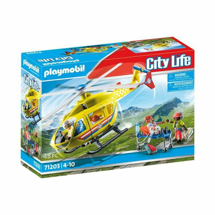 Playmobil Helicóptero de Rescate City Life Playmobil Helicóptero de Rescate City Life