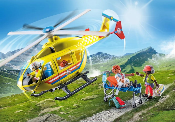 Playmobil Helicóptero de Rescate City Life Playmobil Helicóptero de Rescate City Life