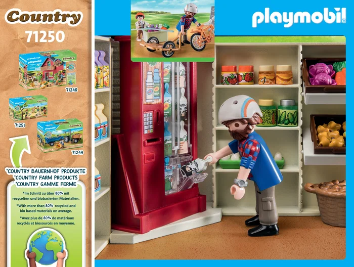 Playmobil Country Tienda de Granja 24 Horas 71250