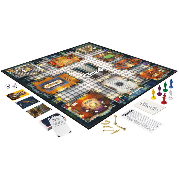 Hasbro Games Cluedo Refresh F6420 Juego de Misterio y Detective para +8 Años