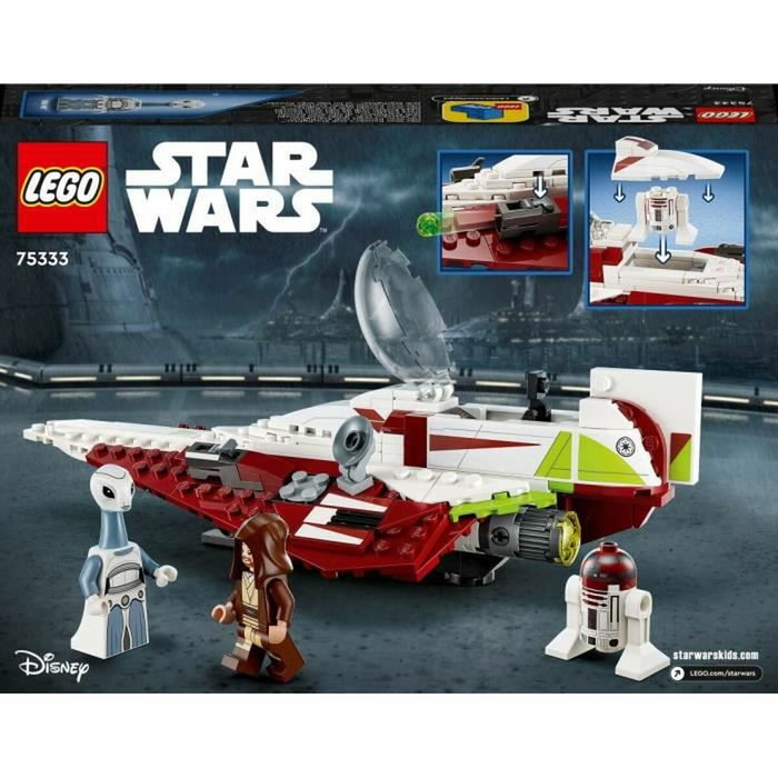 LEGO 75333 Star Wars Caza Estelar Jedi de Obi-Wan Kenobi LEGO 75333 Star Wars Caza Estelar Jedi de Obi-Wan Kenobi
