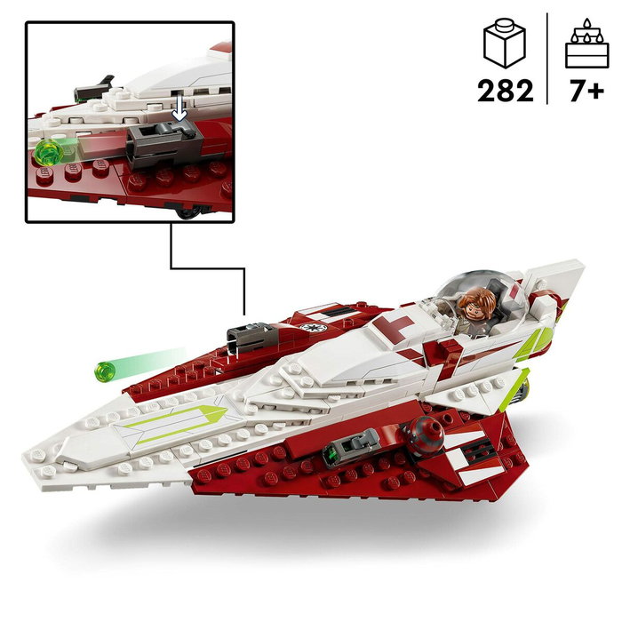 LEGO 75333 Star Wars Caza Estelar Jedi de Obi-Wan Kenobi LEGO 75333 Star Wars Caza Estelar Jedi de Obi-Wan Kenobi