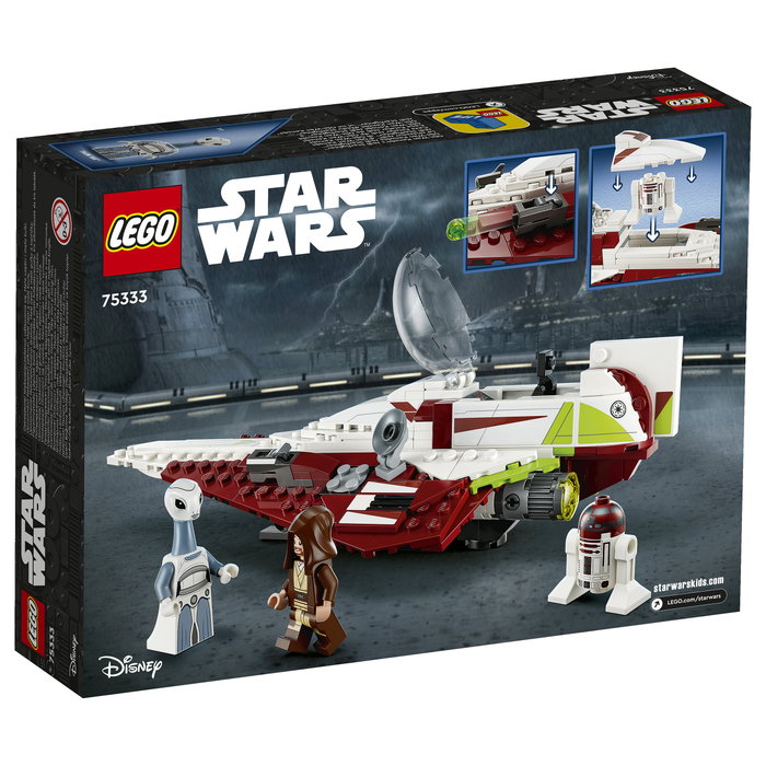 LEGO 75333 Star Wars Caza Estelar Jedi de Obi-Wan Kenobi LEGO 75333 Star Wars Caza Estelar Jedi de Obi-Wan Kenobi