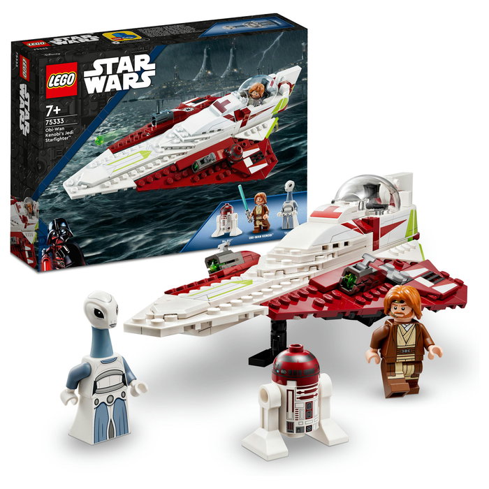LEGO 75333 Star Wars Caza Estelar Jedi de Obi-Wan Kenobi LEGO 75333 Star Wars Caza Estelar Jedi de Obi-Wan Kenobi
