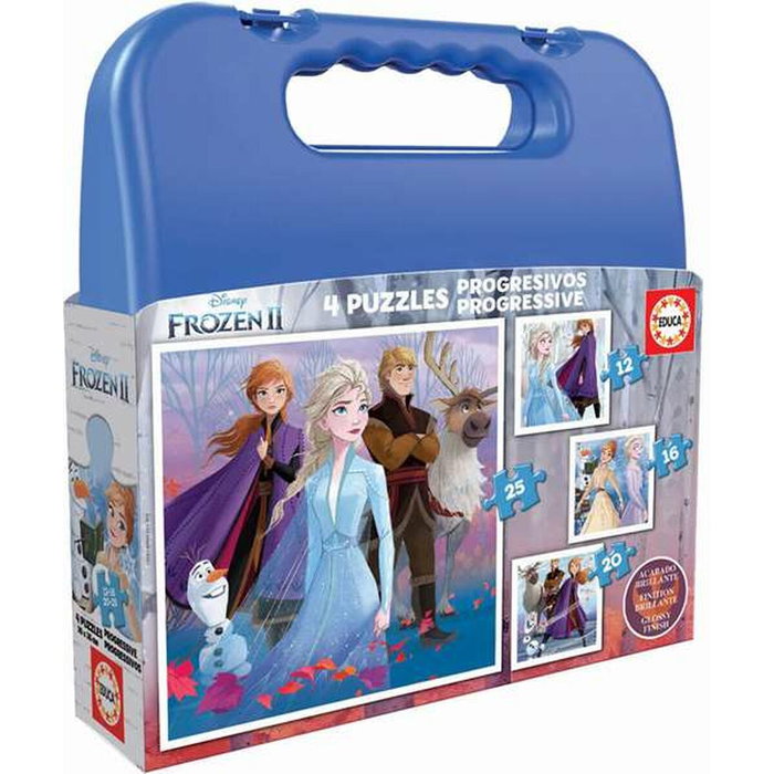 Educa Maleta Puzzles Progresivos Frozen II 12-16-20-25 Piezas Educa Maleta Puzzles Progresivos Frozen II 12-16-20-25 Piezas