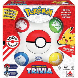 Educa Borras Juego de Mesa Trivia Pokemon 1-4 Jugadores +7 Años