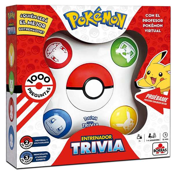 Educa Borras Juego de mesa Trivia Pokemon