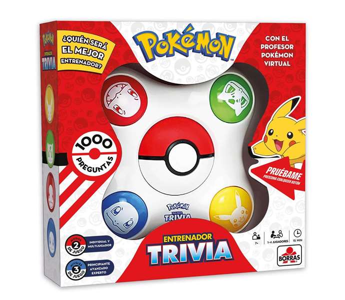 Educa Borras Juego de mesa Trivia Pokemon