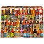 Educa 19610 Puzzle Adultos 500 piezas Cervezas Artesanales 48 x 34 cm