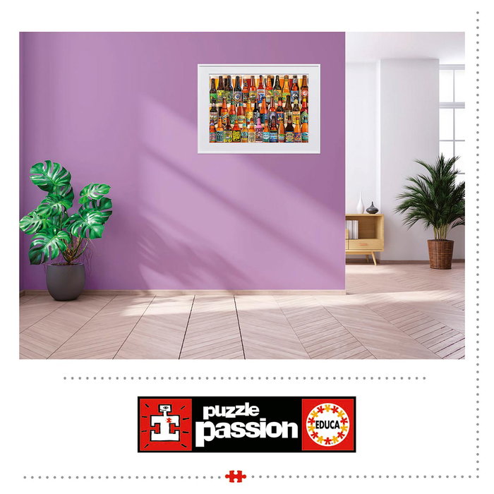 Educa 19610 Puzzle Adultos 500 piezas Cervezas Artesanales 48 x 34 cm Educa 19610 Puzzle Adultos 500 piezas Cervezas Artesanales 48 x 34 cm
