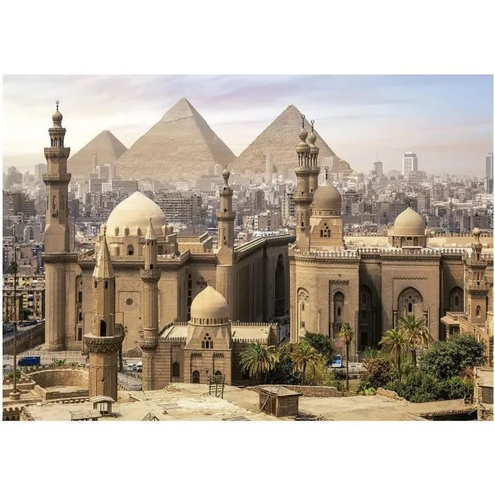 EDUCA Puzzle 1000 piezas El Cairo Egipto EDUCA Puzzle 1000 piezas El Cairo Egipto