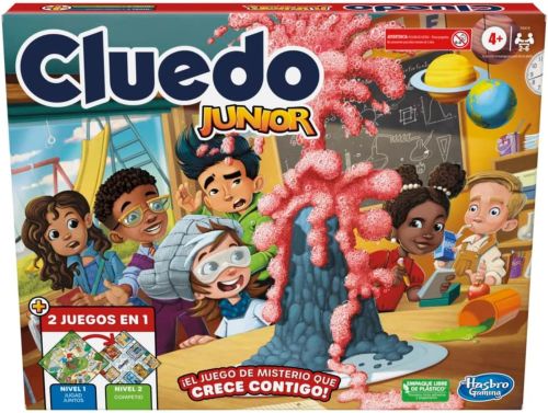 Hasbro Cluedo Junior Juego de Mesa 2 en 1
