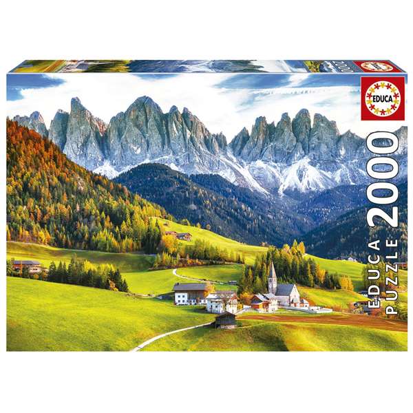 Educa Puzzle 2000 piezas Otoño en las Dolomitas