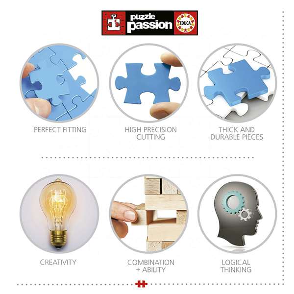 Educa Puzzle 2000 piezas Otoño en las Dolomitas