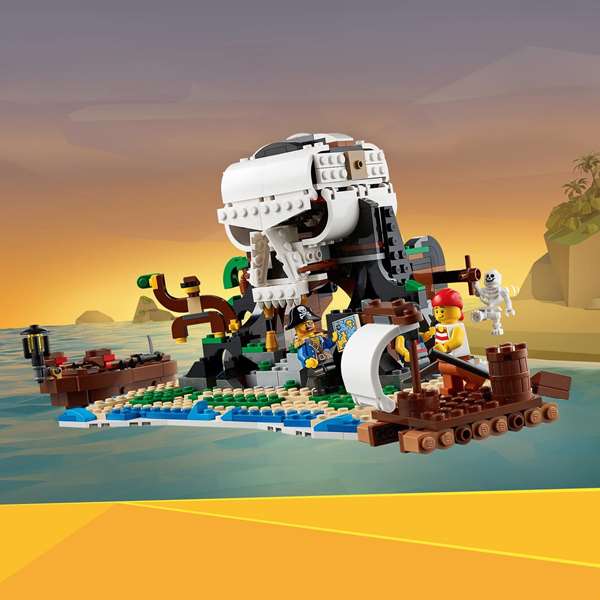 LEGO Creator 31109 Barco Pirata de Juguete para Niños y Niñas con Temática Pirata y Accesorios LEGO Creator 31109 Barco Pirata de Juguete para Niños y Niñas con Temática Pirata y Accesorios