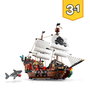 LEGO Creator 31109 Barco Pirata de Juguete para Niños y Niñas con Temática Pirata y Accesorios