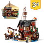 LEGO Creator 31109 Barco Pirata de Juguete para Niños y Niñas con Temática Pirata y Accesorios