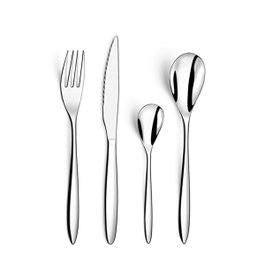 Set 24 Cubiertos Acero Inox Actual Amefa 27 cm-1,5-1,2 mm