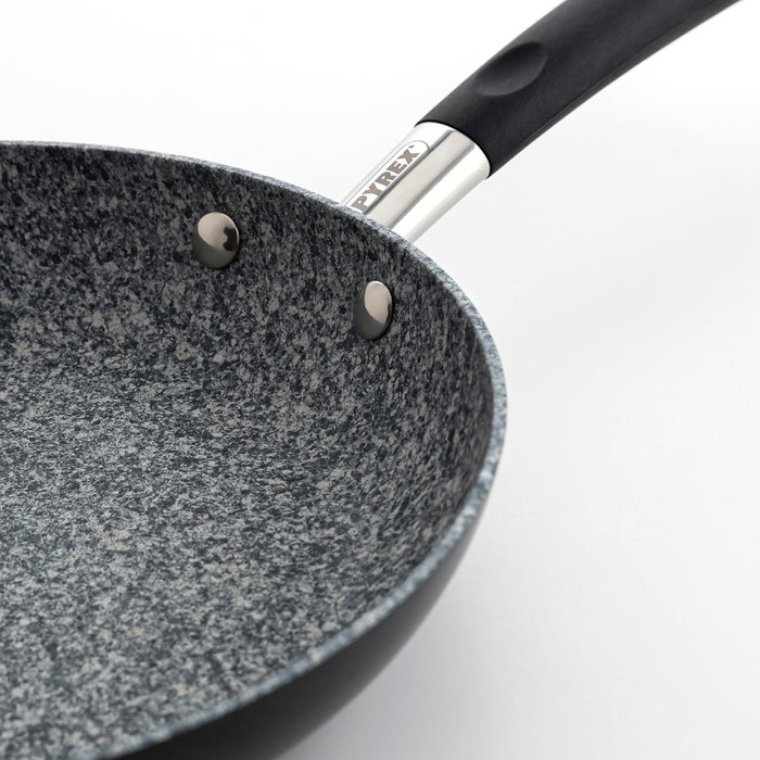 Pyrex® Sartén Aluminio Estampado Artic 22 cm Gris