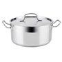 Cacerola Acero Inoxidable Azzero Quid 30x14,5 cm - 9,7 L