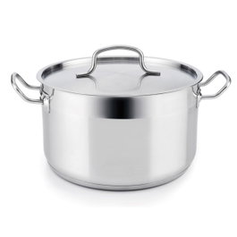 Quid Olla de Acero Inoxidable Azzero 18x16 cm - 3,8 L