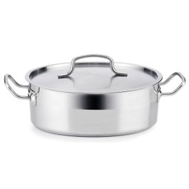 Quid Tartera Acero Inoxidable Azzero 24x6 cm - 2,6 L