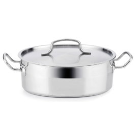 Quid Tartera Azzero Acero Inoxidable 28x6,5 cm - 3,8 L