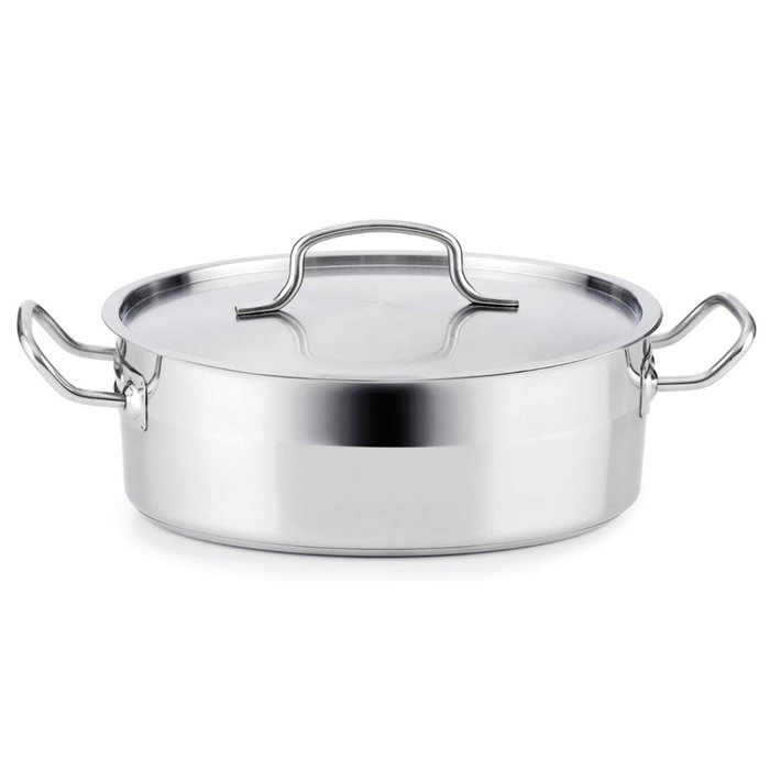 Tartera Acero Inoxidable Azzero Quid 32x7,5 cm - 5,7 L