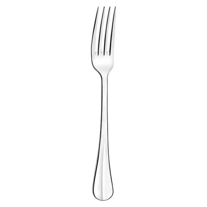 Amefa Caja de 12 Tenedores de Postre Baguette en Acero Inoxidable de 17,7 cm