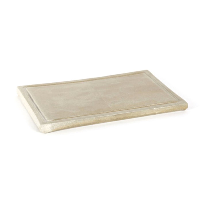 Plancha de Piedra para Asar Anaflor Cerámica (32 x 22 cm) Marrón Claro Plancha de Piedra para Asar Anaflor Cerámica (32 x 22 cm) Marrón Claro