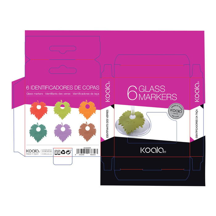 Set 6 Marca Copas Bodega Koala 5,5 cm