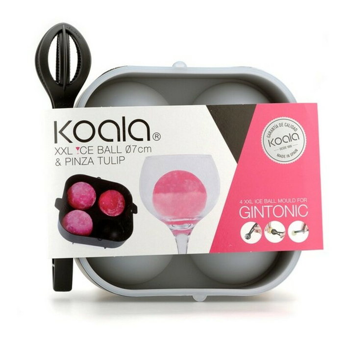 Molde para Cubitos de Hielo Koala Bodega Plástico Set XXL 2 Piezas Molde para Cubitos de Hielo Koala Bodega Plástico Set XXL 2 Piezas